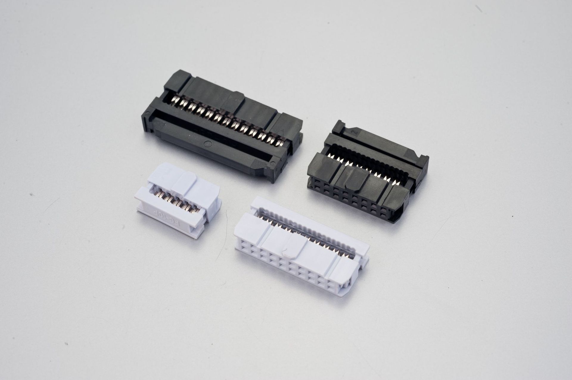 54idc 冷压排线端子 fc压线头 fc 三件式led连接器