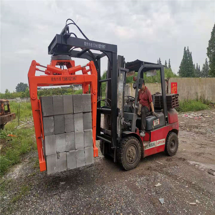 叉车属具 砖块夹抱砖 叉车用夹砖器 叉车式夹砖器抱砖机设备