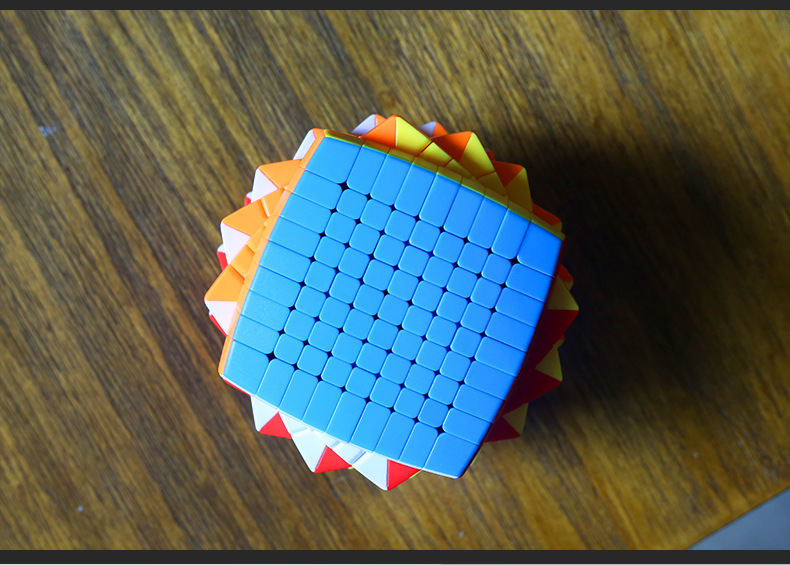 圣手面包九阶魔方彩色顺滑小尺寸高阶9拼字益智玩具魔方一件代发