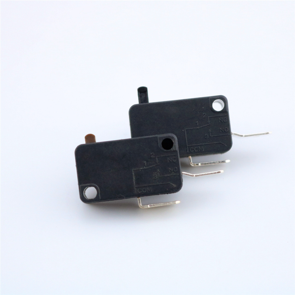 kw8oc微动开关黑色两脚中小型常开式行程转换限位开关