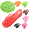 2020 new pattern Xiuzhu Baotou slipper Zhu Hua Vamp ventilation Home slipper leisure time Semi slipper On behalf of