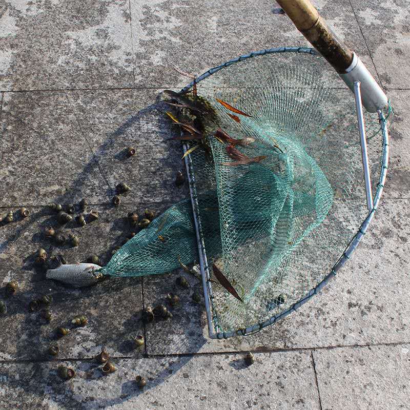 拦河网牢固扒网抄网自制捞鱼网兜鱼护田螺蛳网拉拦虾笼过水网捕鱼