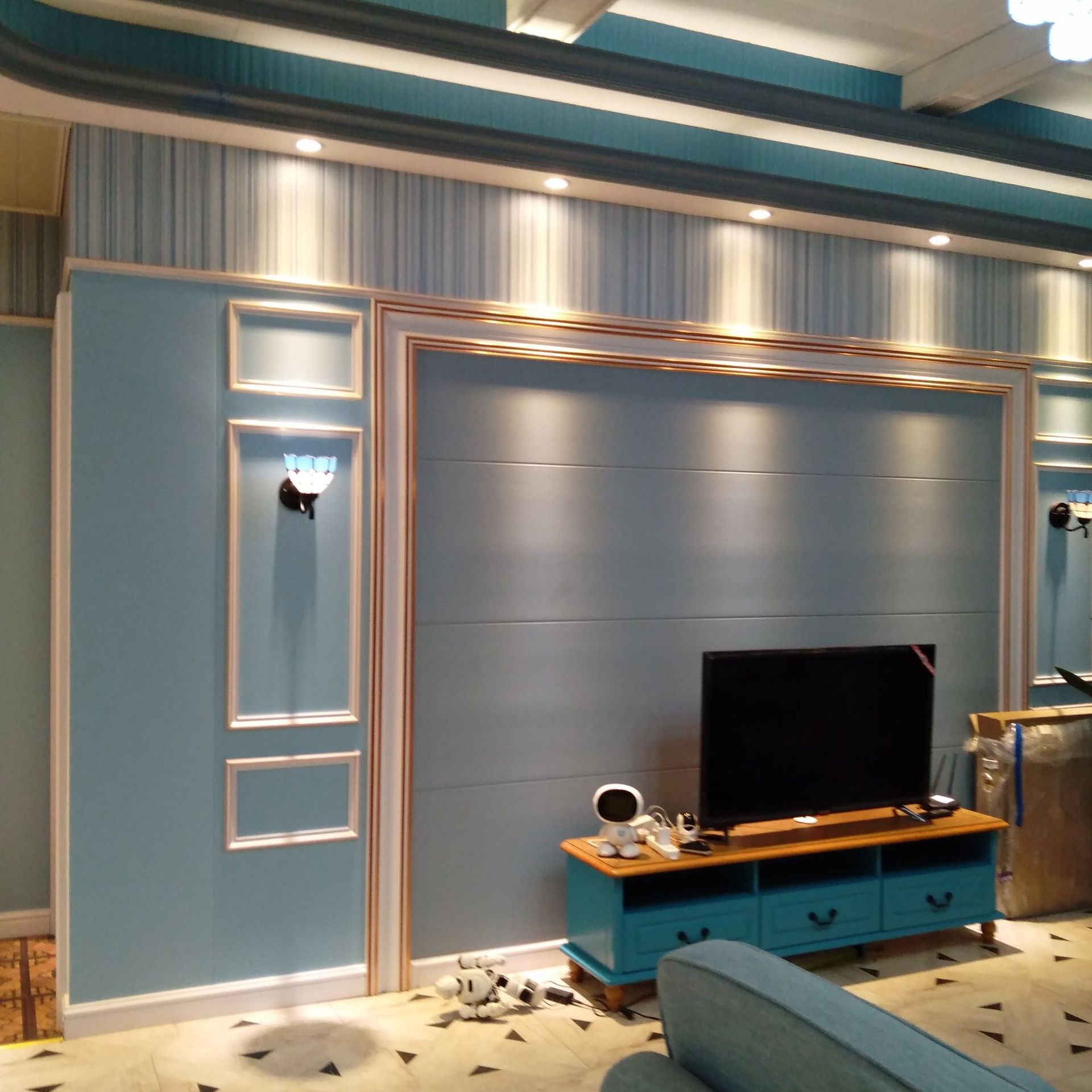 无锡厂家直销竹木纤维集成墙面板 全屋定制