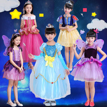 万圣节儿童服装女童宝宝cosplay白雪公主cos角色扮演女孩装扮衣服