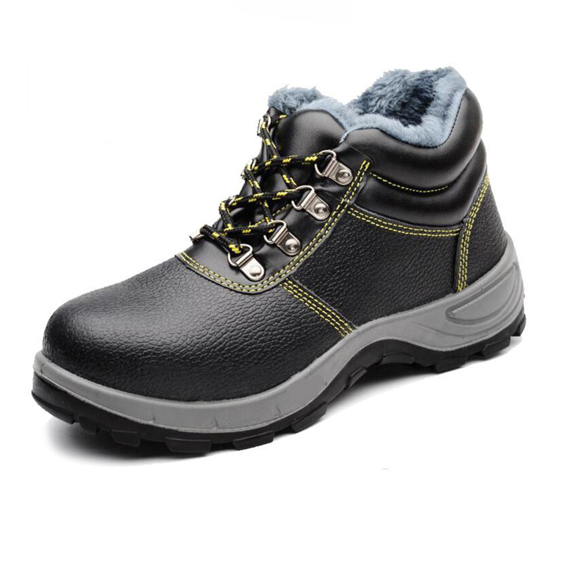 冬季劳保鞋棉鞋防砸防刺穿高帮加绒加厚保暖防寒耐油工作棉鞋