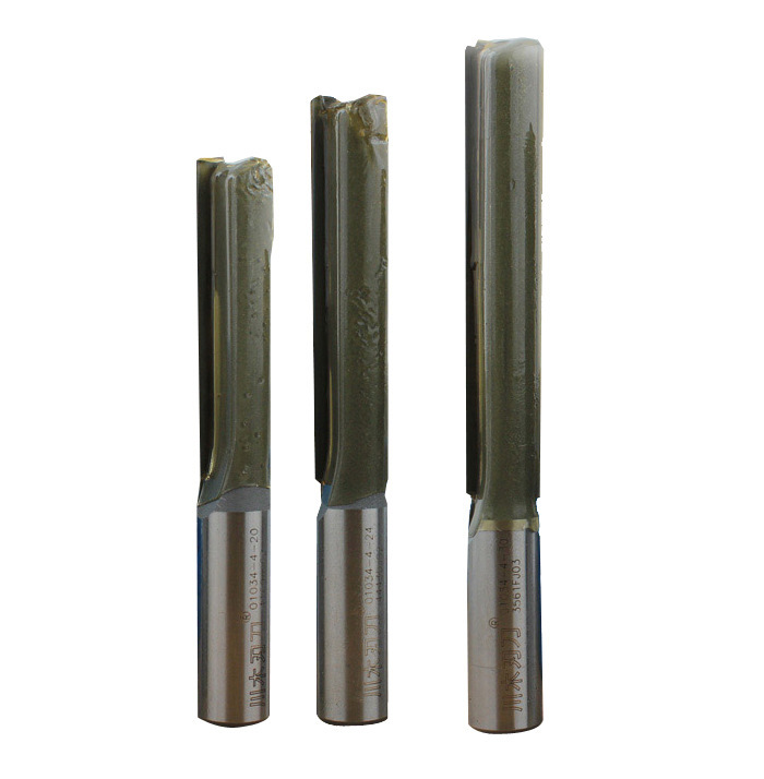 直刀双刃直刀木工雕刻机刀具修边刀电木开槽镂铣刀刀头