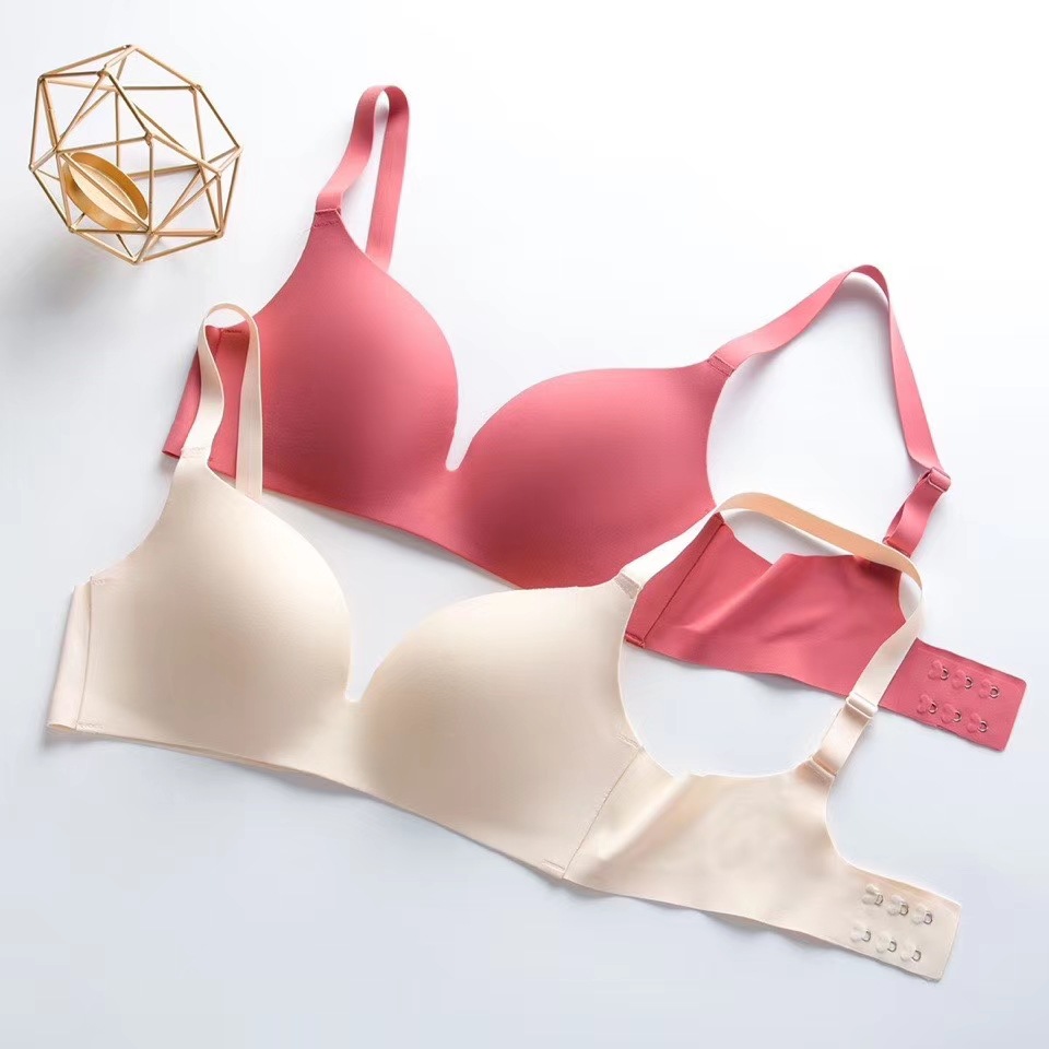 轻棉花无痕轻薄杯日系少女内衣舒适无钢圈小胸聚拢款透气文胸套装