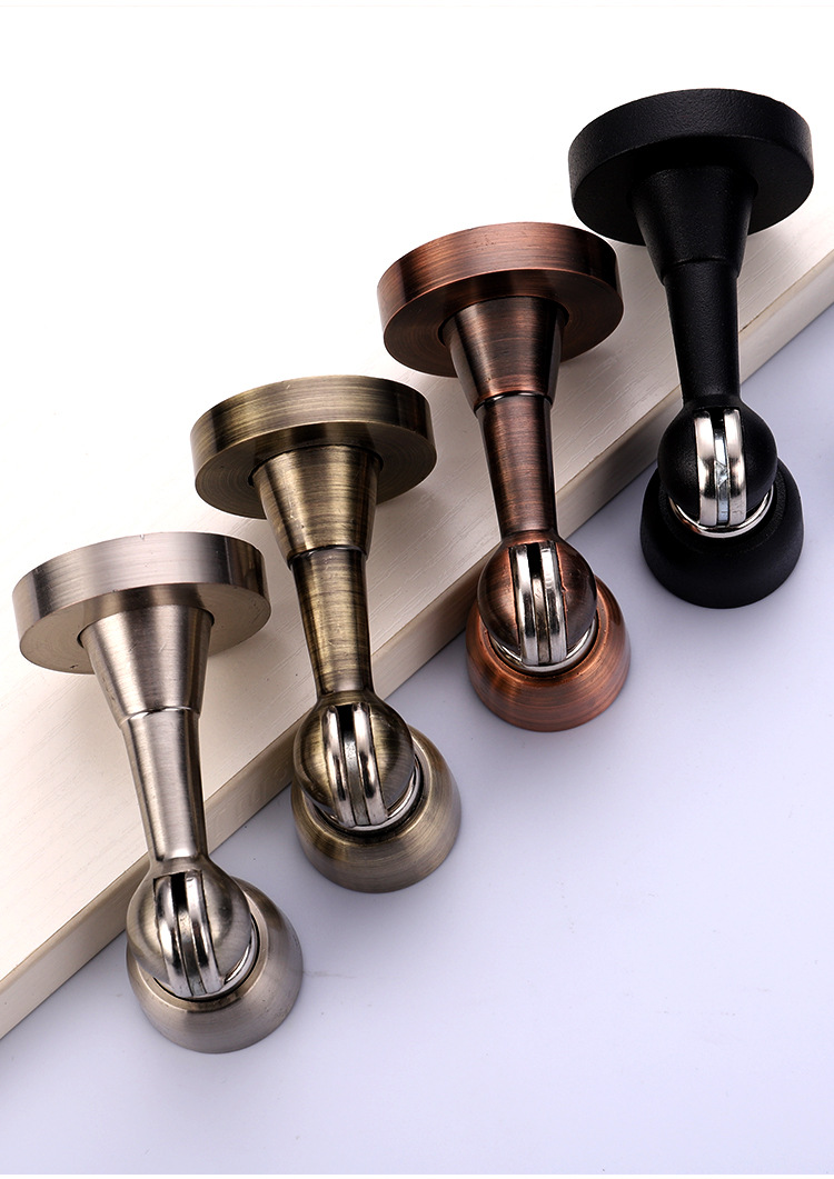 永晟达锌合金门吸门阻门挡免打孔门吸卧室卫生间家居门吸厂家直销