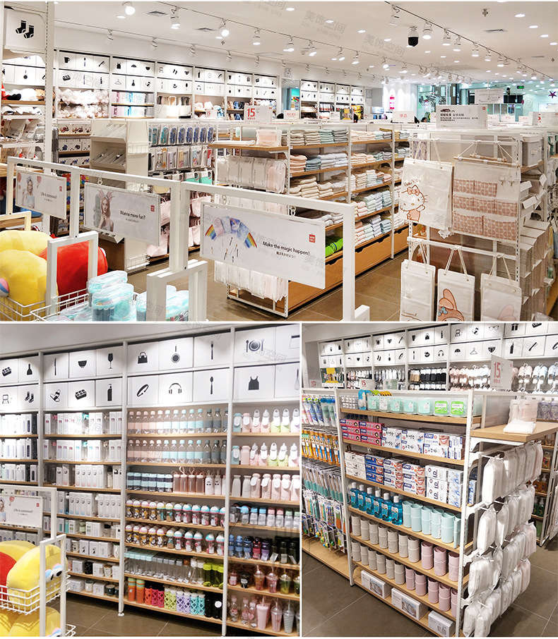 名创优品货架 精品店展示柜 耳钉耳环小头饰项链 十元 饰品店货架