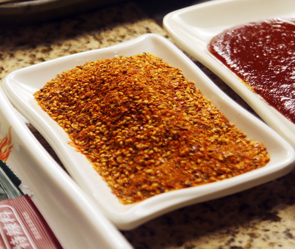 延边烧烤料 香辣味烤肉蘸料 朝鲜族风味串料 烧烤调料 500