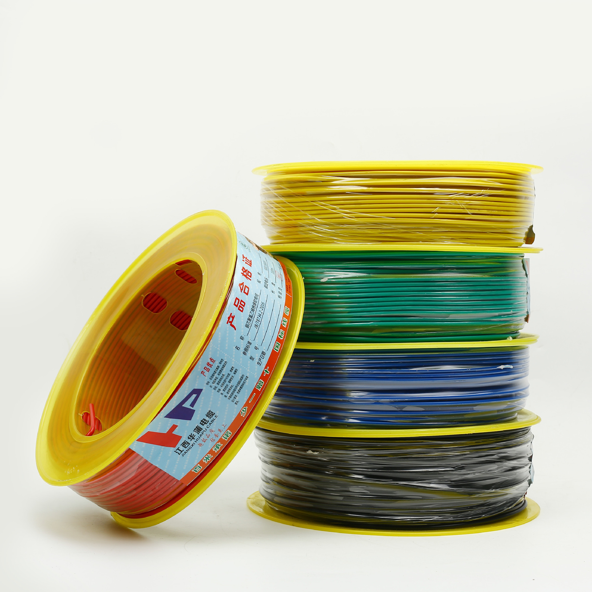 铜芯聚氯乙烯绝缘软电缆 家用电线电缆 国标线缆 可定制