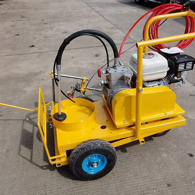 小型冷喷划线机道路标志线喷涂机设备道路冷喷划线机机器厂家批发