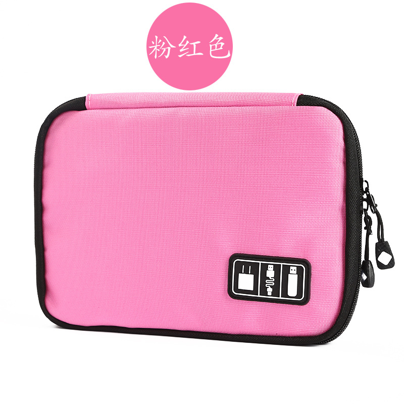 Mobile Phone Data Cable Storage Bag Digital U Disk Charger Accessories Bag Travel Waterproof Storage Bag Earphone Box