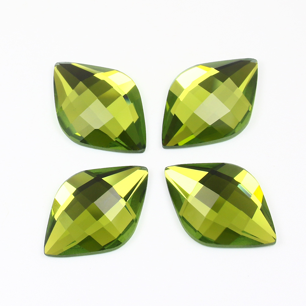 东洲水晶菱形平底玻璃钻 饰品贴钻服饰配件