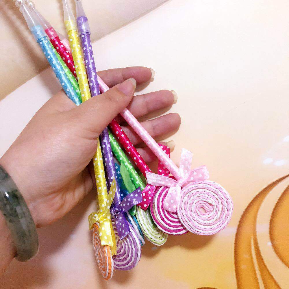 彩色羽毛铃铛棒棒糖逗猫棒仙女棒手工珍珠少女心梦幻逗猫玩具批发