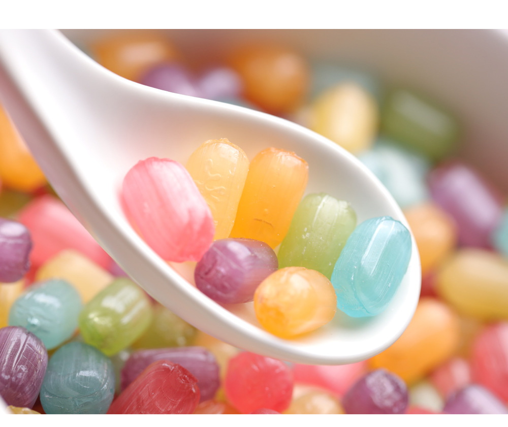 一件代发巴彦丝路进口糖脆皮夹心水果软糖250g1000g网红喜糖