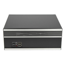 迷你ITX小机箱2U高机箱超短录番监控视频KTV主机箱铝面板非标