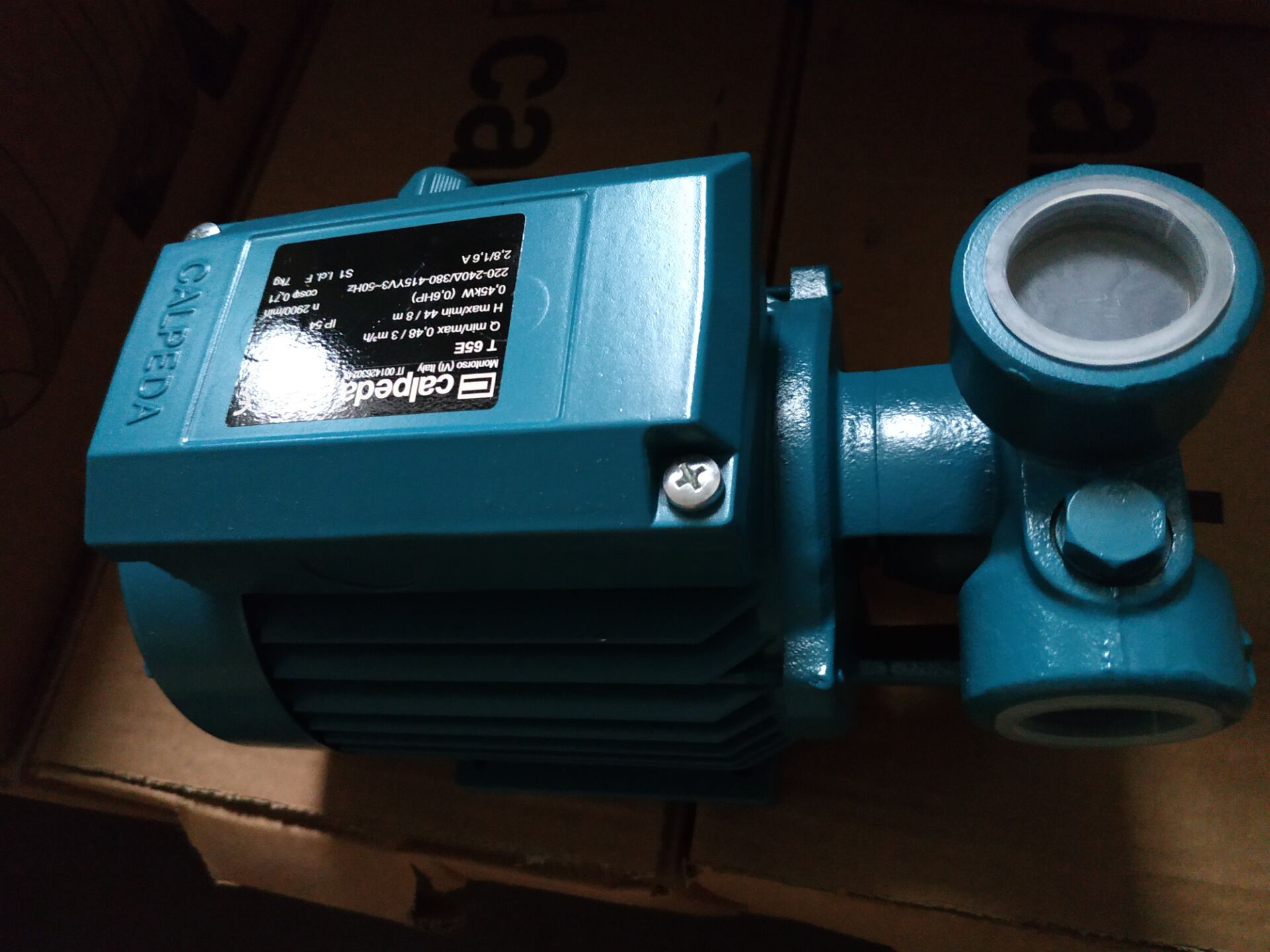 原装意大利科沛达 calpeda泵 水泵科沛达t65e