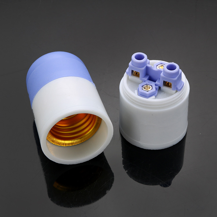 e27螺口灯头灯座 工程悬吊式螺口灯头 灯罩 电木螺口灯头批发