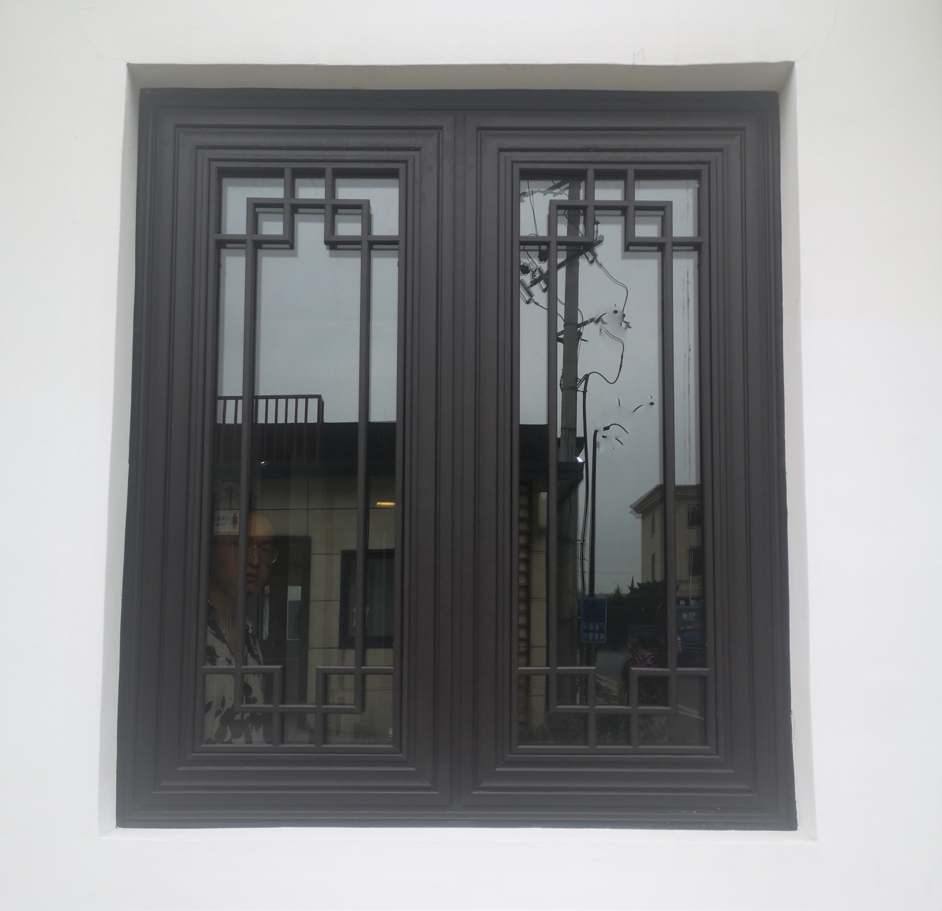 厂家直销 仿古窗 新中式门窗 仿古格条 铝合金窗 新古典窗