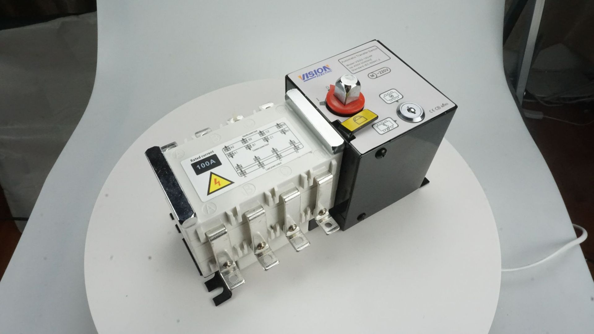 ats-100a pc级双电源自动转换开关负载切换开关