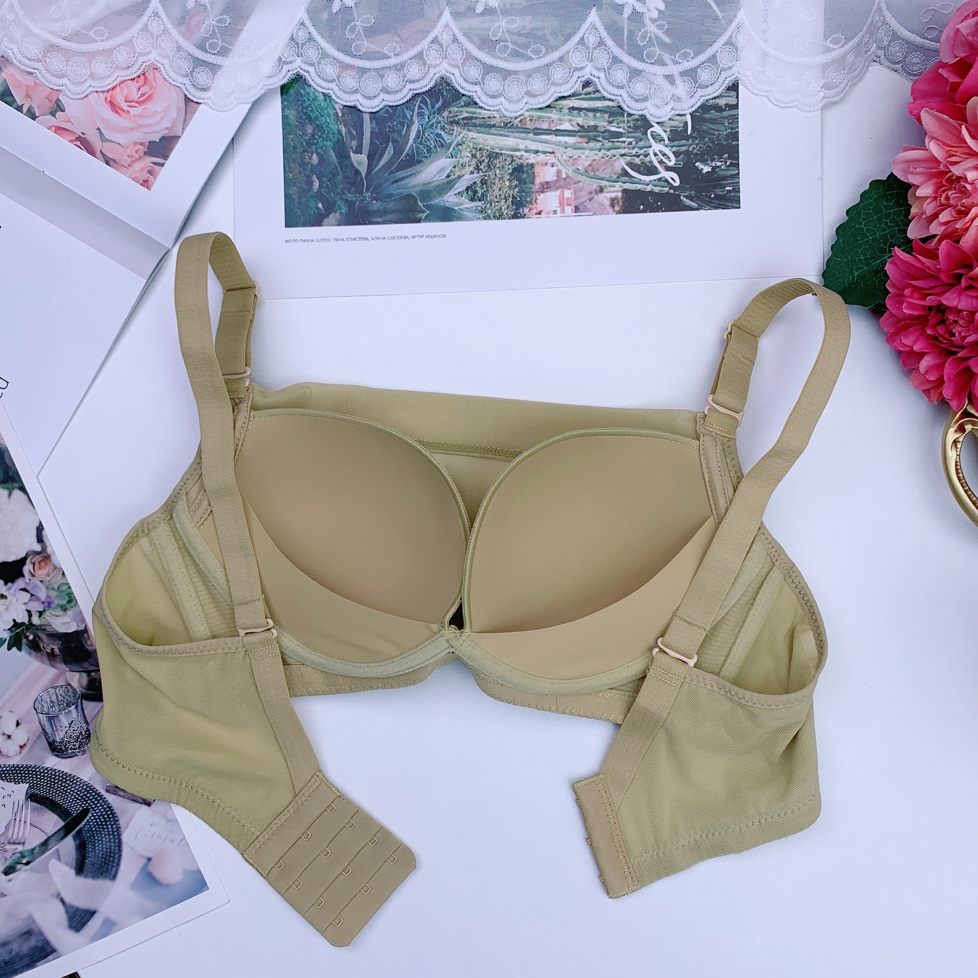 抹胸防走光内衣套装女无痕聚拢调整型无钢圈裹胸式文胸薄款胸罩女