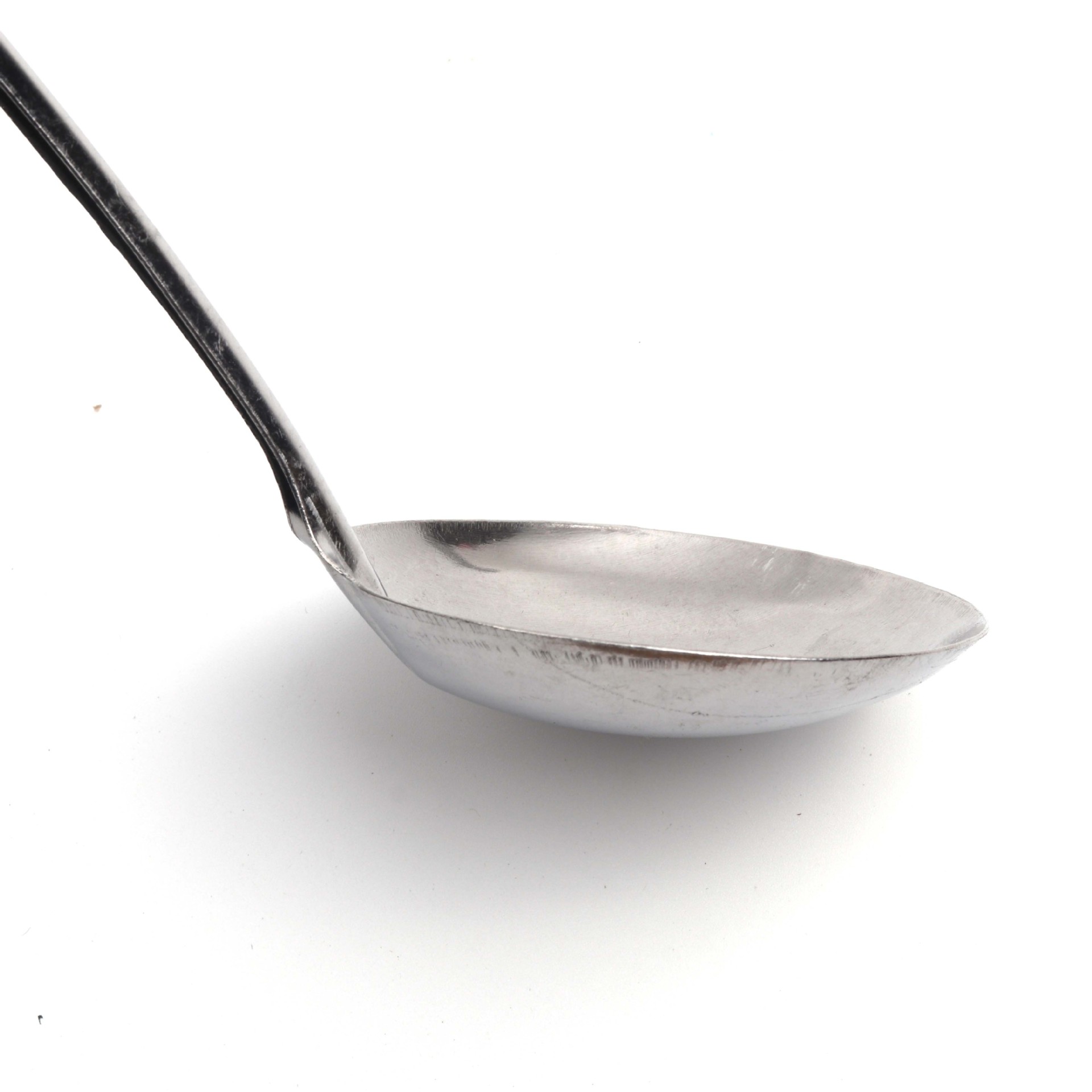 2二两元店日用百货不锈铁黑夹柄汤勺 火锅汤勺子 地摊货源批发