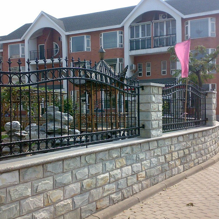 江苏厂家定做铝艺护栏 铁艺护栏 外墙护栏 小区别墅围栏 安装