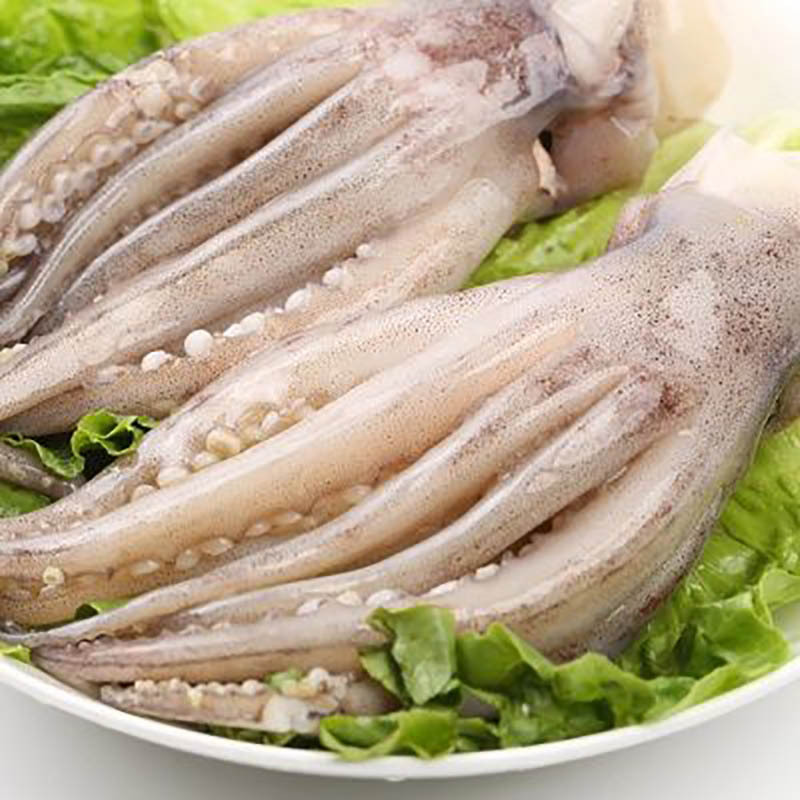 鱿鱼须 冷冻鱿鱼头 出成率高干冰铁板烧烤单冻7斤