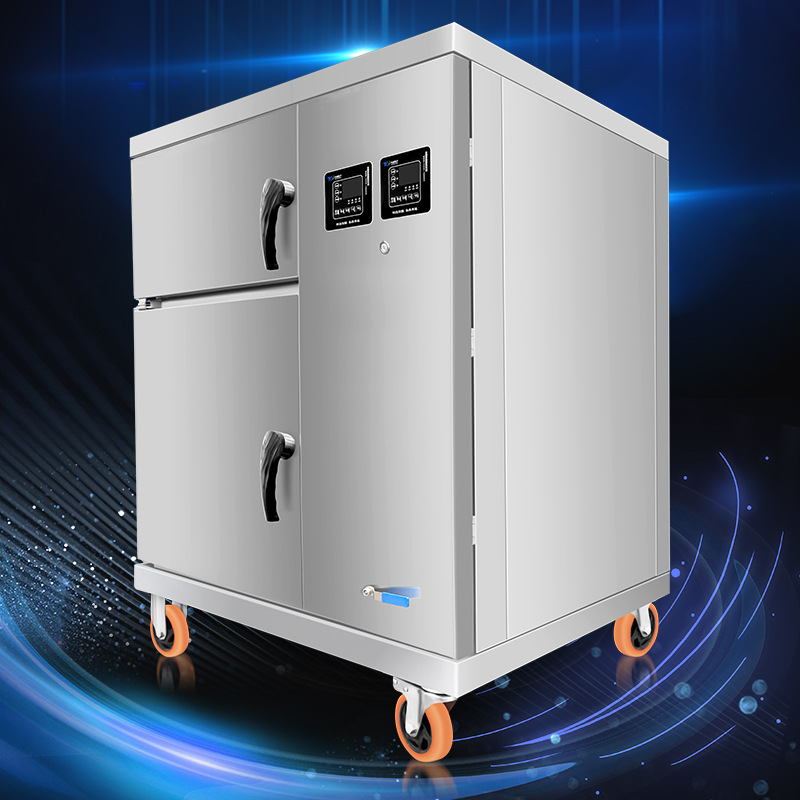 侧控数码豪华型蒸柜微电脑监控多功能蒸菜柜微电脑侧控蒸饭车