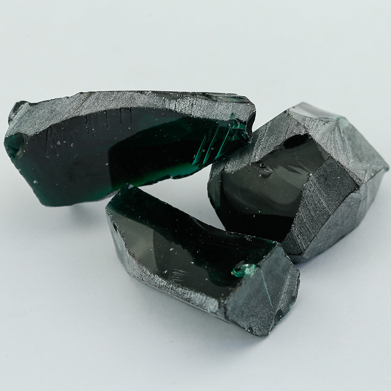 梧州人造宝石西陶 原石原料摆件装饰 宝石切割