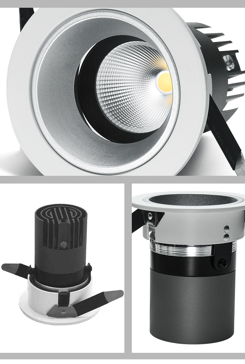 飞利浦射灯led洗墙射灯开孔75mm灯商用家用无主灯防眩光驱动光源