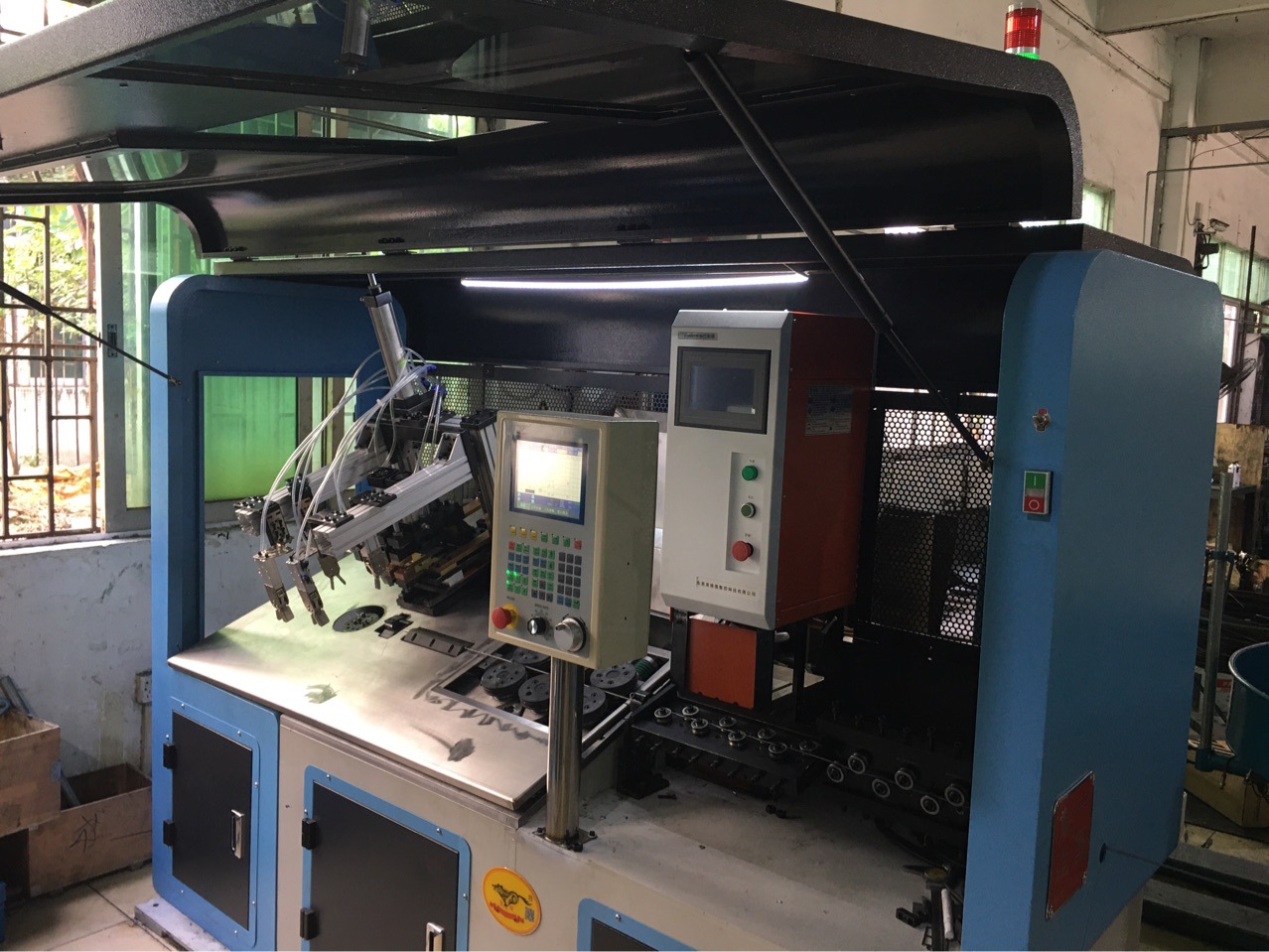 莞狼数控2d线材成型机 弯框焊接一体机 弯线机自动线材折弯机