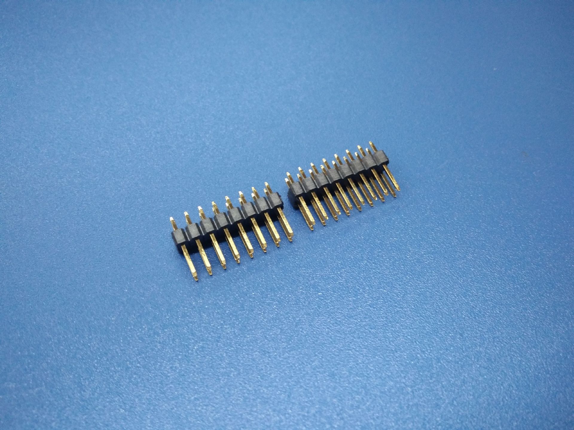 54双层针2.542排针2*40p 80位2.54*2.54排针