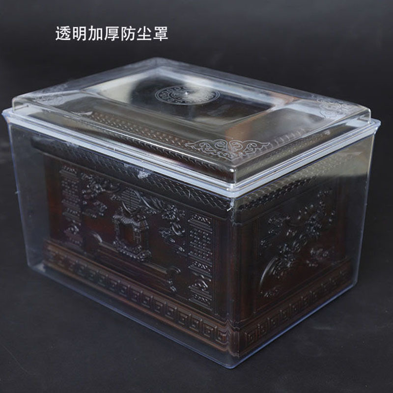 骨灰盒专用防护罩防潮防尘防腐加厚透明有机玻璃保护罩殡葬用品