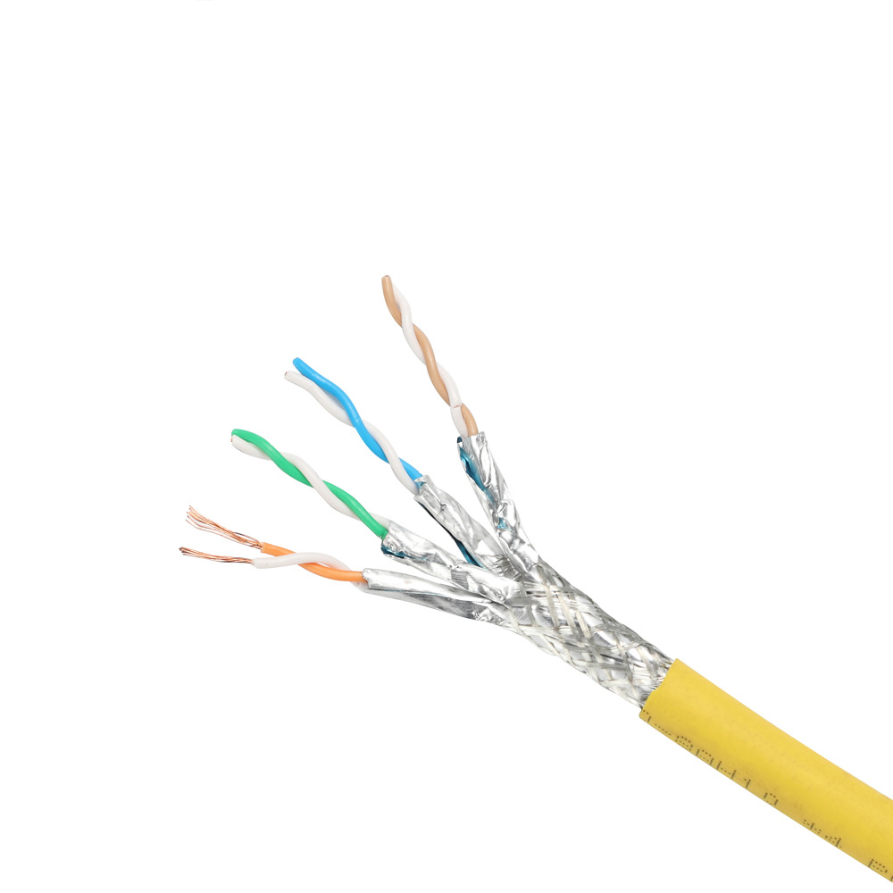 粤诺普 29年工厂 cmp cmr cm 8类网线 cat8网线 cat7 网络跳线