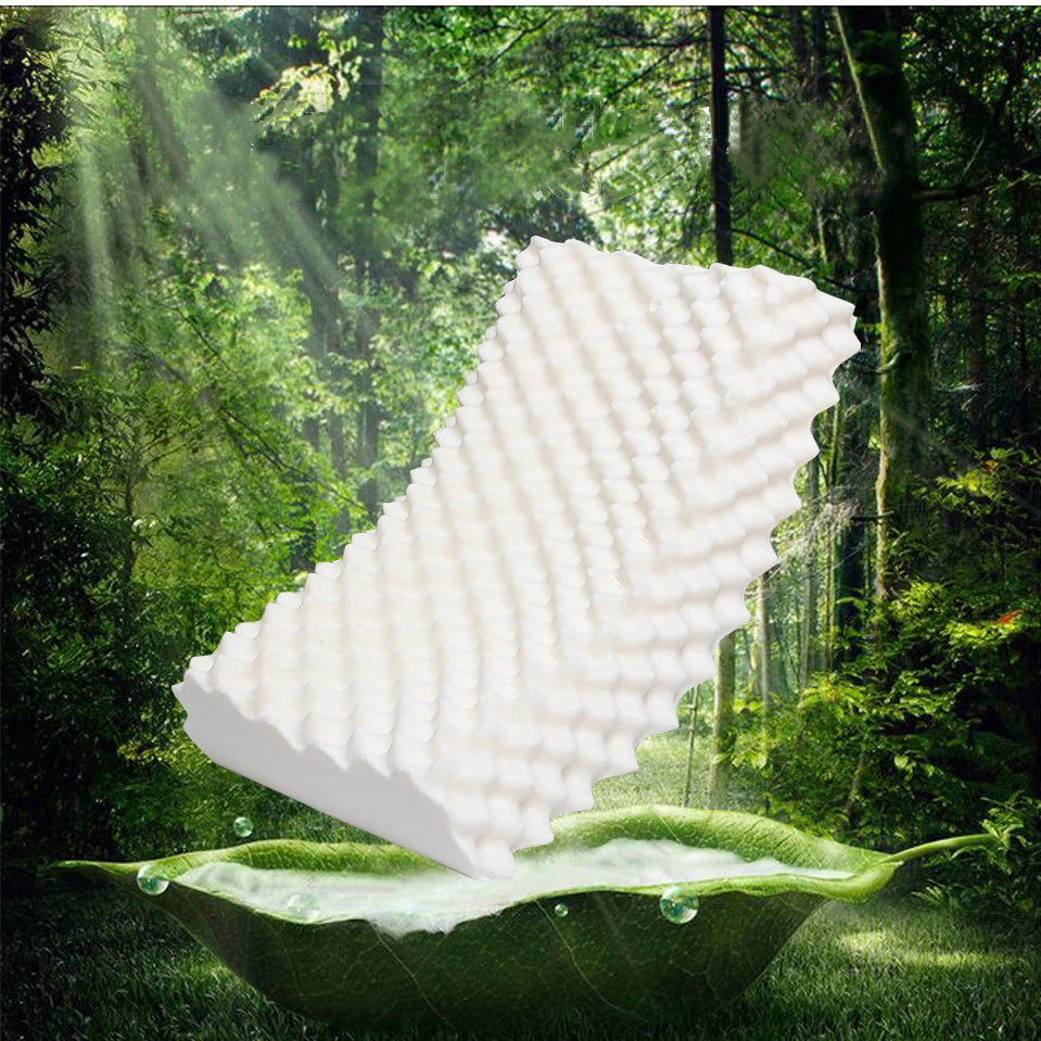 royallatex泰国皇家天然乳胶枕 狼牙单人按摩枕芯护颈枕睡眠枕