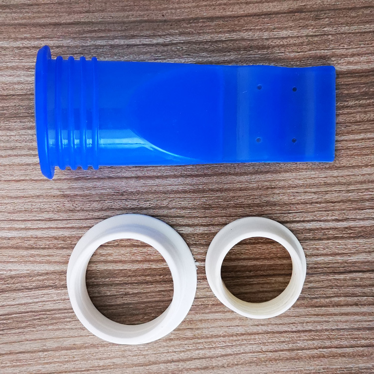 供应硅胶地漏防臭硅胶芯现货销售地漏硅胶芯跑江湖用蓝色s弯