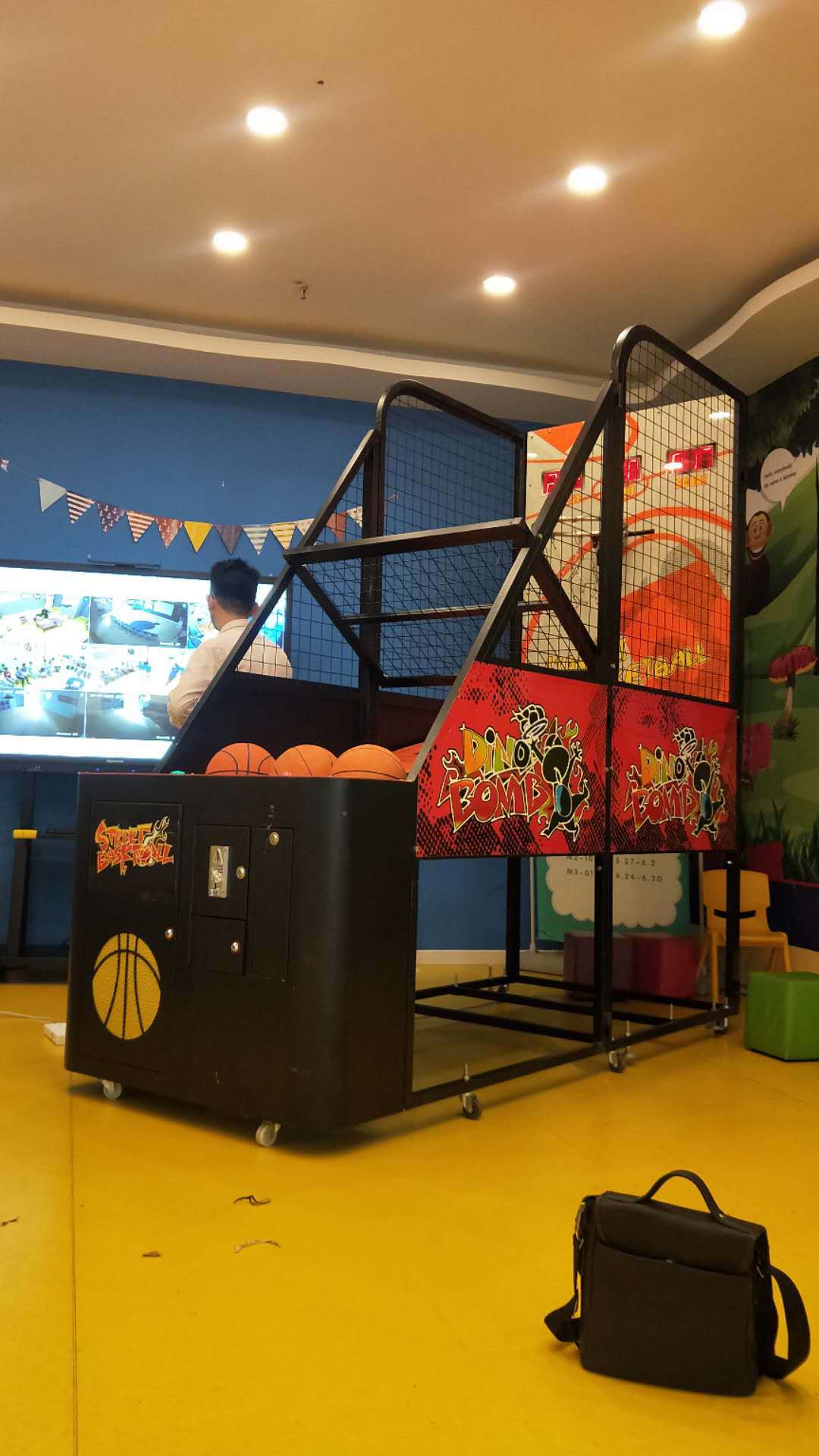 电玩城普通篮球机儿童游乐场投篮机成人篮球机大型投币游戏机出租