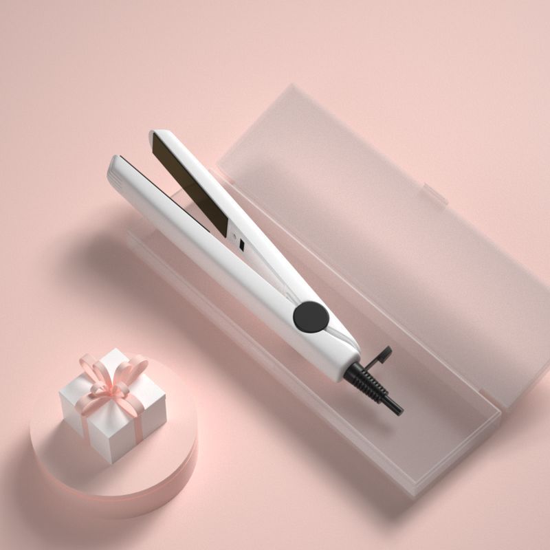 Cross-Border TikTok USB Mini Hair Straighter Female Small Hair Straightener Hair Curler and Straightener Dual-Use Male Student Dormitory Hair Curler