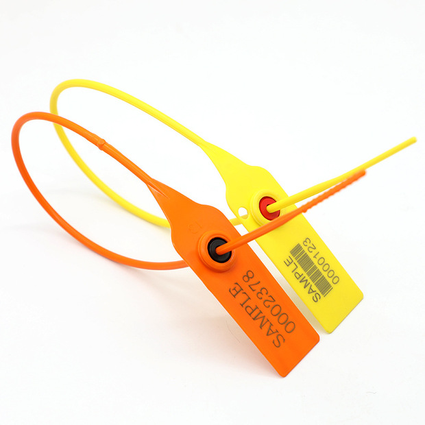 一次性塑料封条吊牌扎带物流封签油罐车封条货运车铅封锁可定制