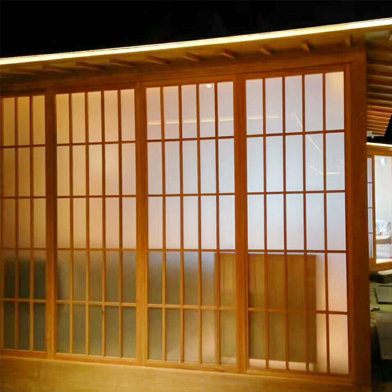 日式格子门榻榻米移门日本门隔断门实木樟子门窗户和风门制作移门