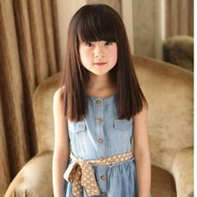 儿童假发 女孩假发小孩女宝宝女童长发公主婴儿假发拍照摄影道具