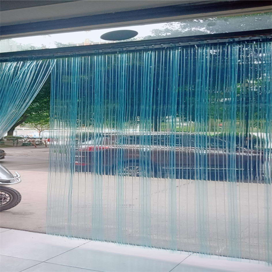 透明pvc塑料超市软门帘挡风软玻璃夏季防蚊隔断空调隔热皮门帘子