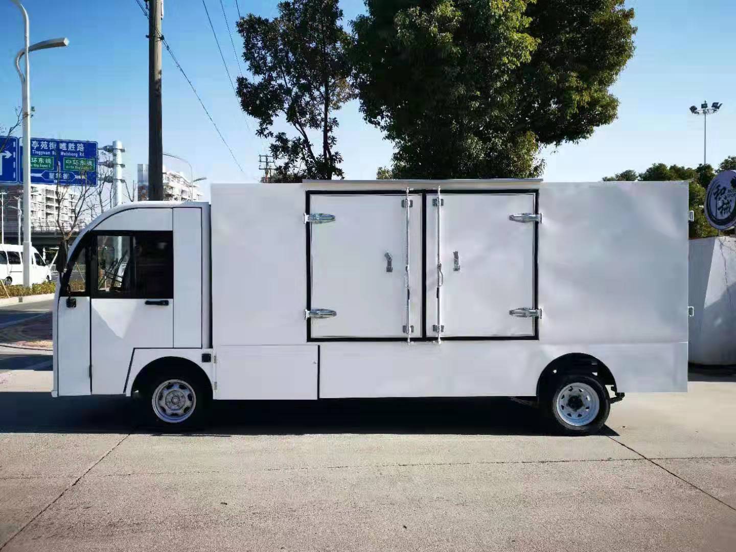 电动送餐车,保温餐车,学校食堂保温餐车