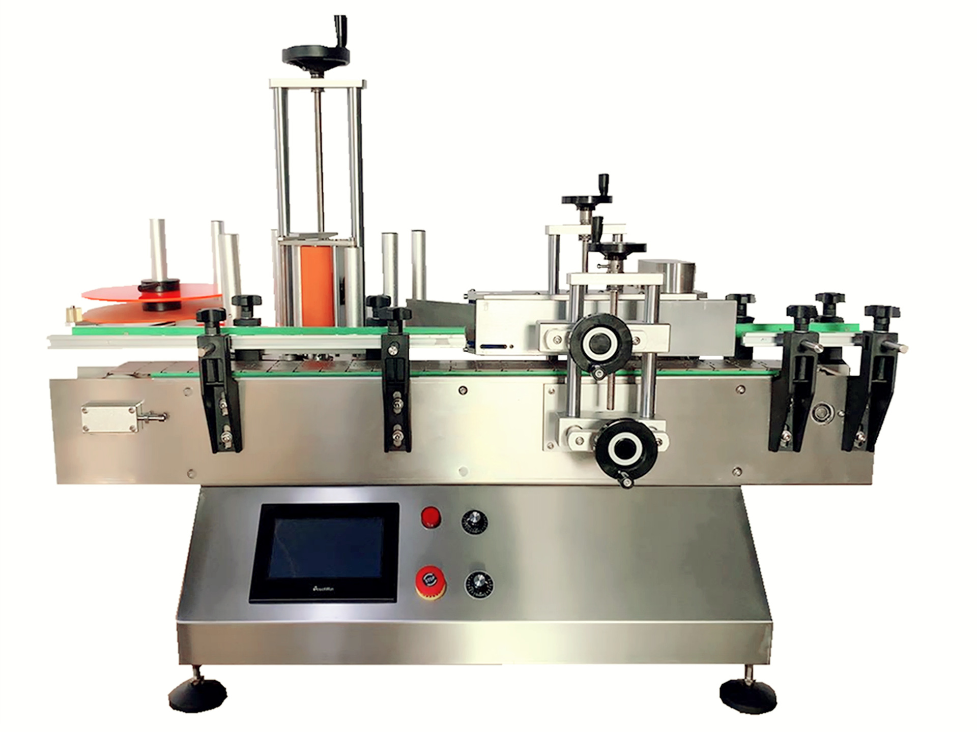 全自动台式小型贴标机圆瓶贴标机消毒液瓶玻璃瓶不干胶贴标机瓶子