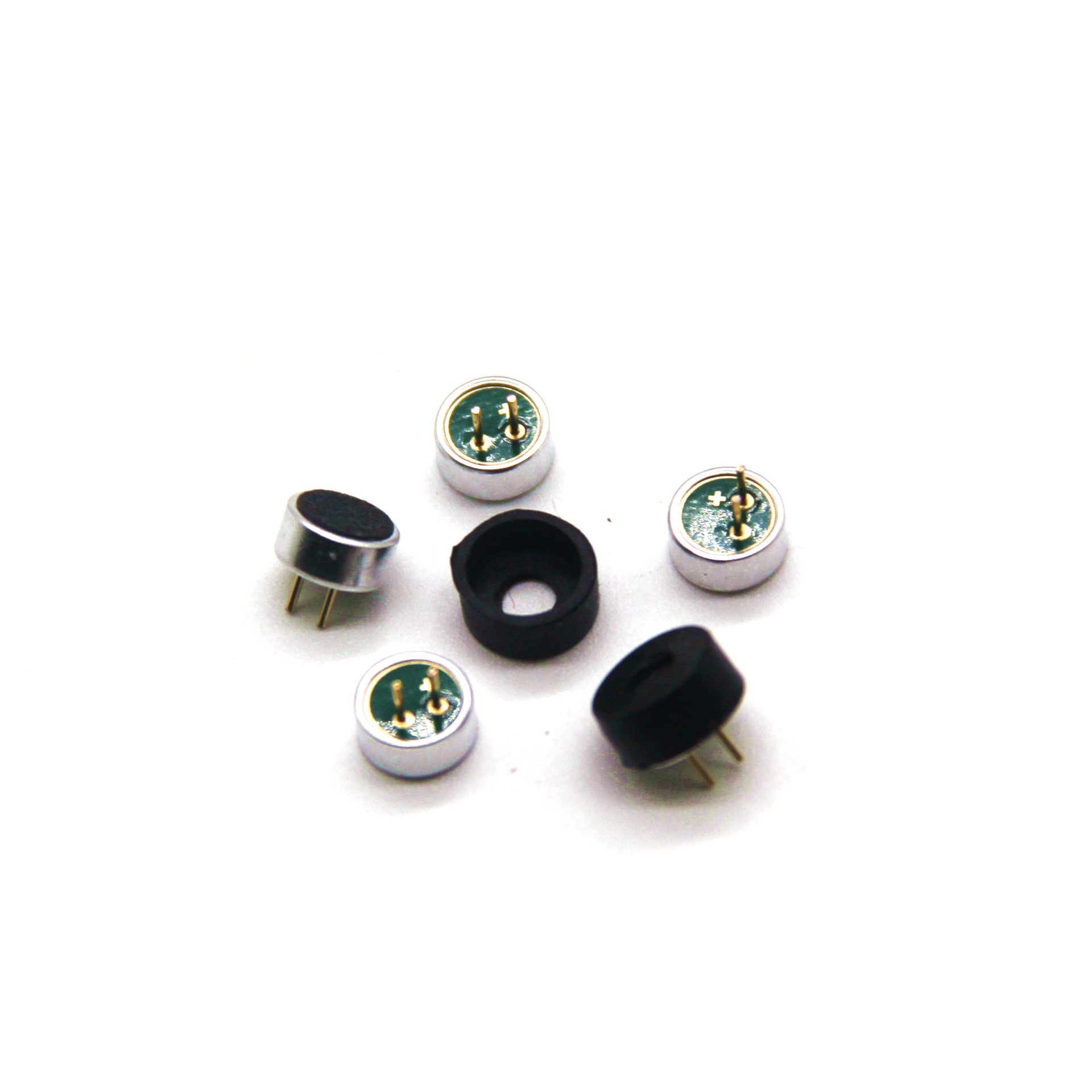 8mm环保插针内置双电容咪头电容式麦克风mic咪头