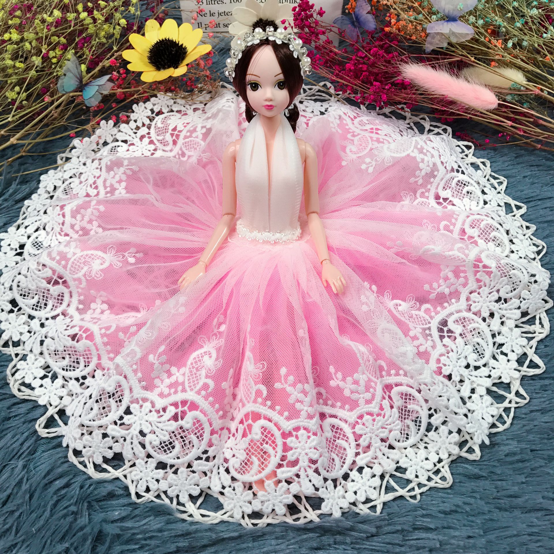 创意招生精美礼品芭比娃娃30厘米公主礼盒套装儿童玩具女孩礼物批