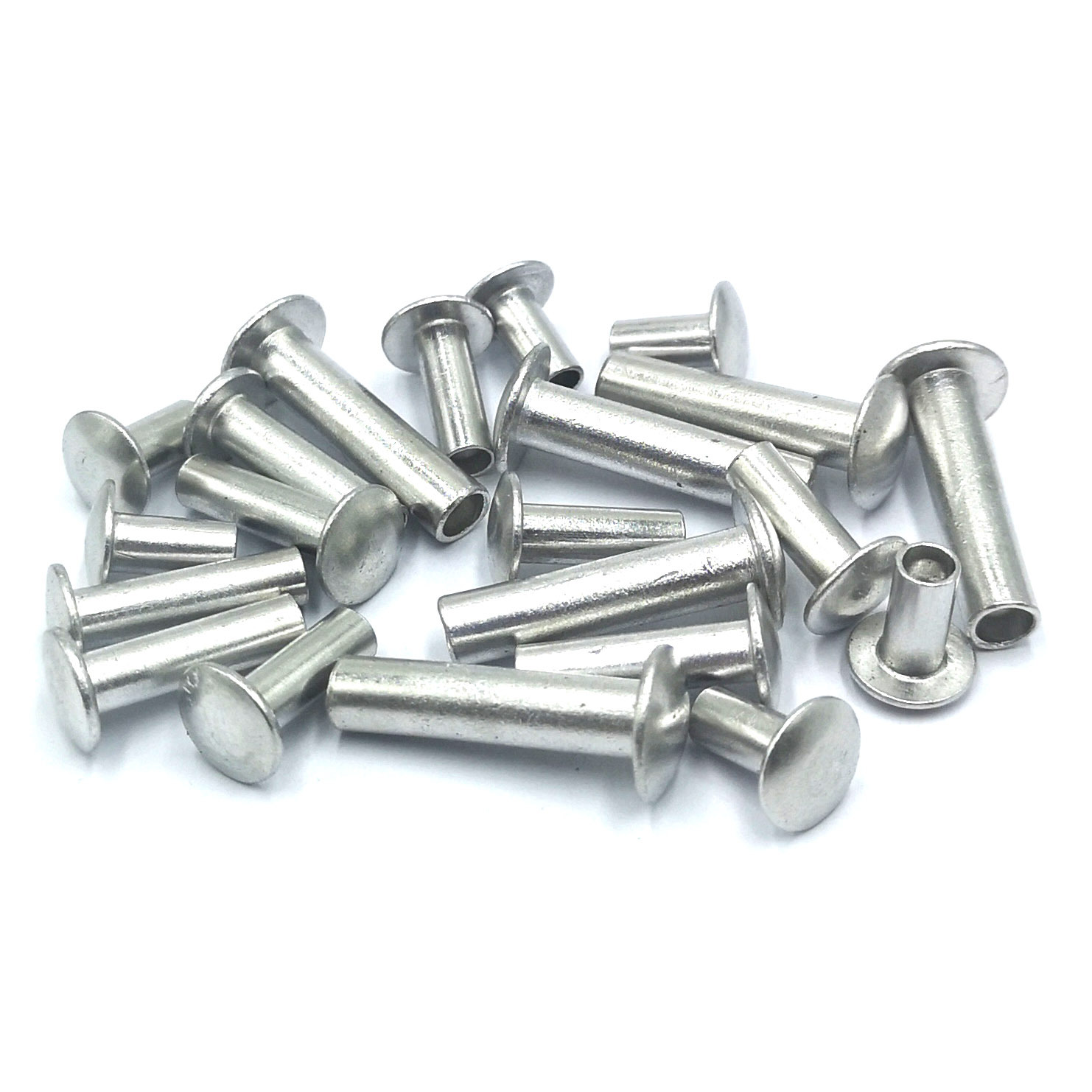 新品包邮gb873大扁头半空心铝铆钉扁圆头中空铝铆钉2253456