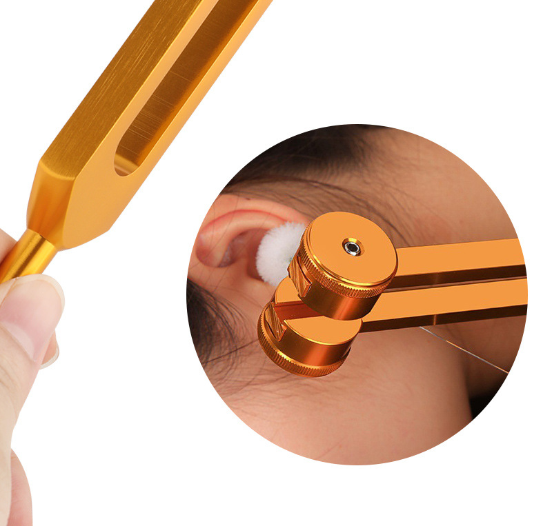 厂家现货128hz采耳音叉音锤玲金耳震子采耳师专铝合金音叉用工具